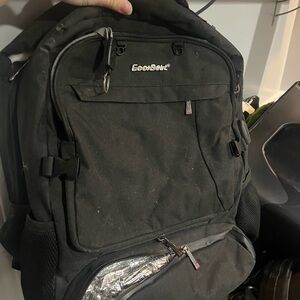 Black Men's Backpack